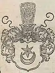 Leliwa in the armorial Herby rycerztwa polskiego... by Bartłomiej Paprocki, 1584