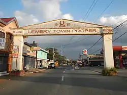 Welcome Arch of Lemery