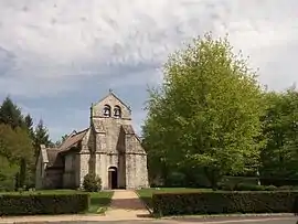 The church of Saint-Martial, in Lestards