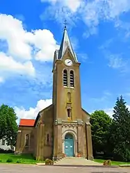 The church in Létricourt