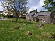 Sanders, Lettaford - with granite porch and chimney