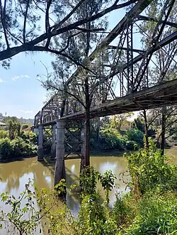 Leycester Creek bridge, Lismore in 2023 (1)