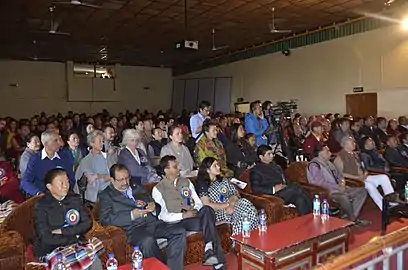 Guests at the 20 year anniversary celebration