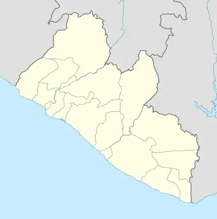 Sanniquellie is located in Liberia