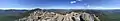 Panoramic view from the summit of Mt. Liberty