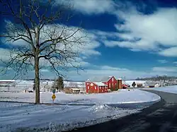 A farm in the township