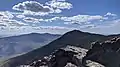 A view of Mt. Liberty from the summit of Mt. Flume