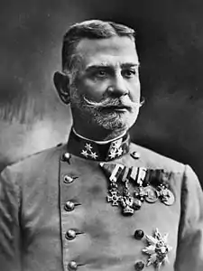 General Liborius Ritter von Frank, Commander-in-Chief of the Fifth Army