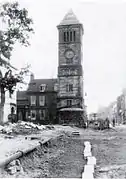 'The Friary' during construction 1928