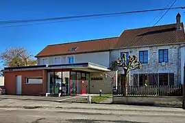 The town hall in Lieffrans