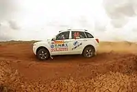 Lifan X60 rally car side