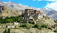 View of Likir monastery