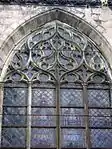 Flamboyant window tracery, Limoges Cathedral (late 15th century)