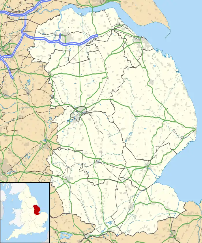 Caistor is located in Lincolnshire