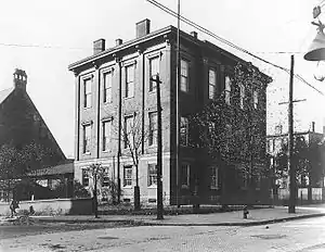 Image 7The Linsly Institute building in Wheeling, West Virginia, which served as the state's first capitol building from statehood in 1863 until March 28, 1870, when the capitol was transferred to Charleston, West Virginia (from History of West Virginia)