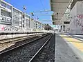 The northern platforms of Roma-Areeiro Station, August 2021