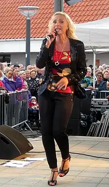 Lise Haavik in Blokhus, Denmark, 2012