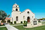 The Church at Litchfield Park – built in 1938 and located at 300 East Wigwam Boulevard.