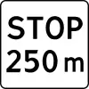 Stop ahead