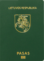 Lithuanian biometric passport2006-2007