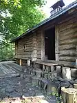 Traditional Lithuanian sauna in Zervynos, Dzūkija region