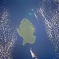 1990 Space Shuttle image of Little Andaman