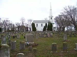 Town Common and the United Congregational Church