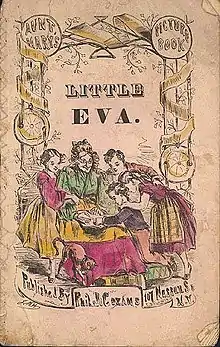 Front cover of the first edition. It depicts a group of children surrounding an older woman.