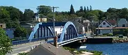 Liverpool's bridge at Bristol Avenue