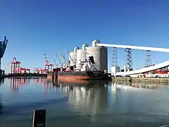 Biomass terminal at Gladstone branch Dock No.1 (2018)