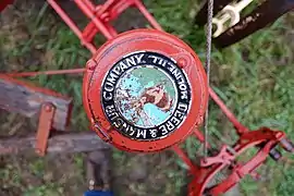 John Deer corn planter at 1900 Farm