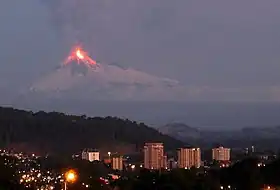 January 2008 Llaima eruption