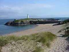 Newborough beach and Llanddwyn Island