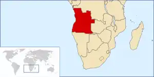 Portuguese West Africa in 1905–1975