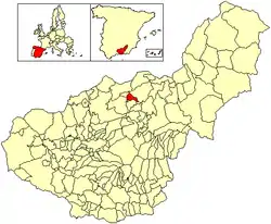 Location of Gobernador