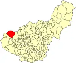 Location of Montefrío