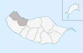 Location in Madeira