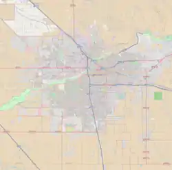 Bakersfield Municipal Airport within Bakersfield