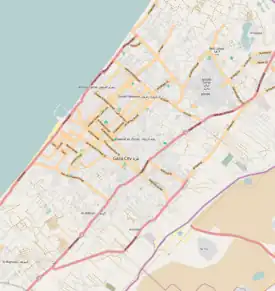 Nasser is located in Gaza Strip