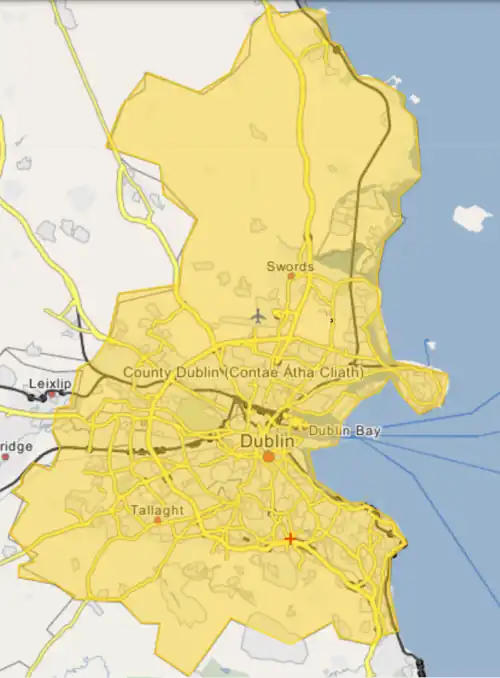 Tesco Donabate Distribution Centre is located in County Dublin