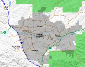 Castaic Junction is located in Santa Clarita