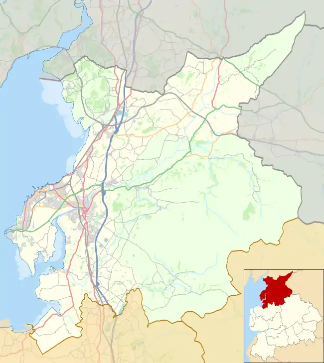 Bolton-le-Sands is located in the City of Lancaster district