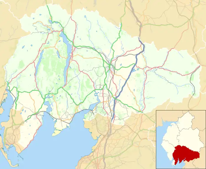 Greenodd is located in the former South Lakeland district