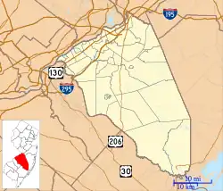 North Hanover Township is located in Burlington County, New Jersey