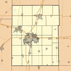 Philo is located in Champaign County, Illinois