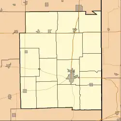 Edgar is located in Edgar County, Illinois