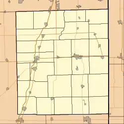 Woodland is located in Iroquois County, Illinois