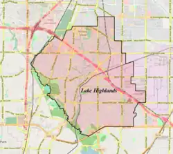 Highland Meadows is located in Lake Highlands