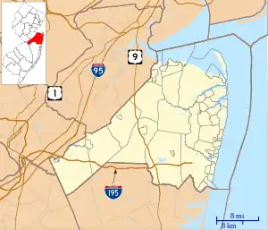 Middletown Township is located in Monmouth County, New Jersey