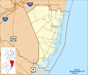 Plumsted Township is located in Ocean County, New Jersey